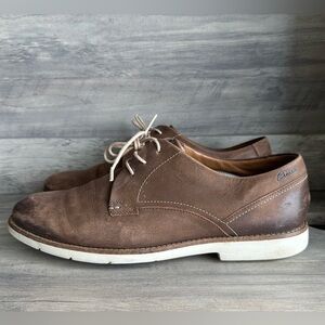 Clarks 1825 Men's Size 13 Dress Shoes Leather Classic Oxford Comfortable